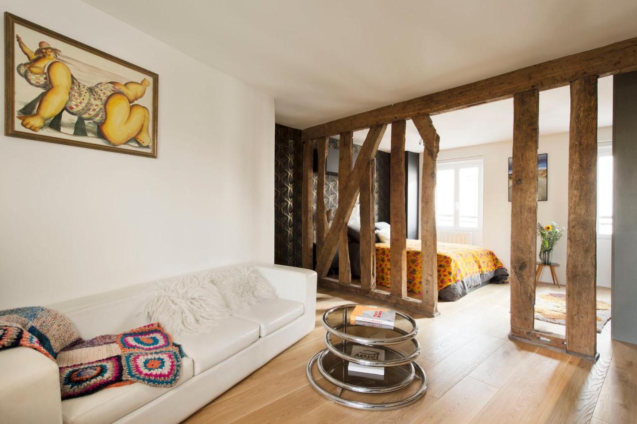 Le Marais Calme Et Lumineux Apartment Paris Bagian luar foto